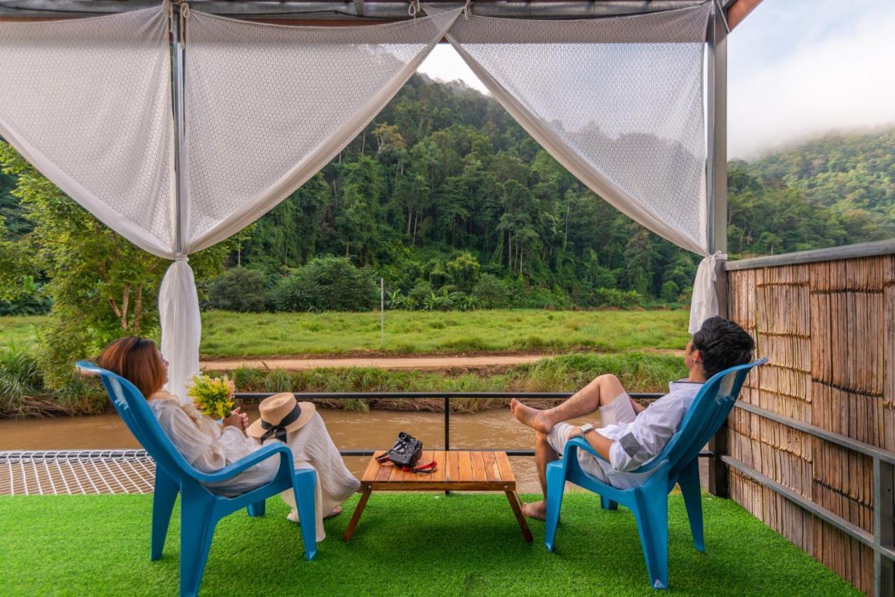 เนเจอร์วัลเล่ย์แคมป์ ปางมะผ้า Hotel Buitenkant foto