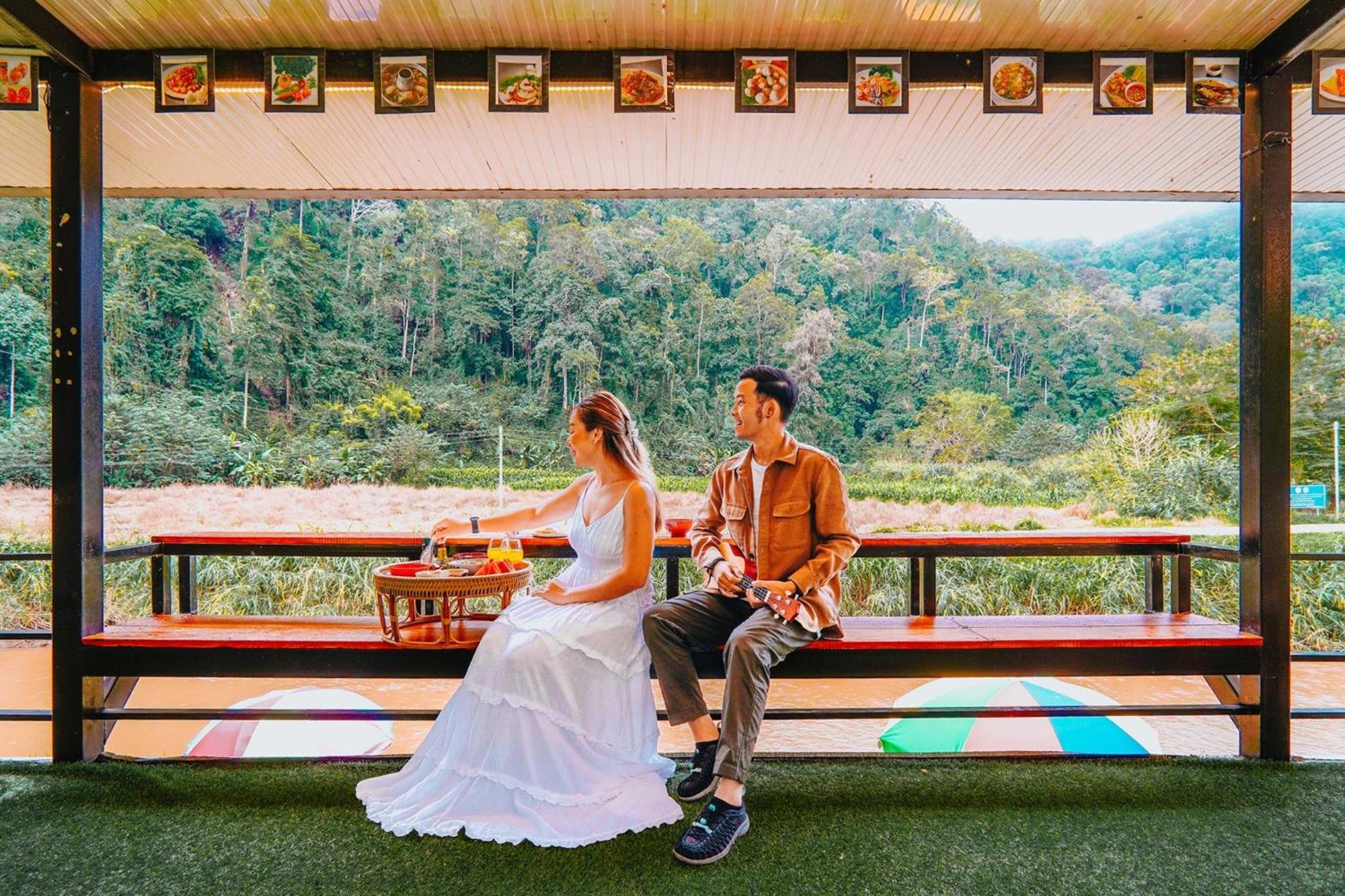 เนเจอร์วัลเล่ย์แคมป์ ปางมะผ้า Hotel Buitenkant foto