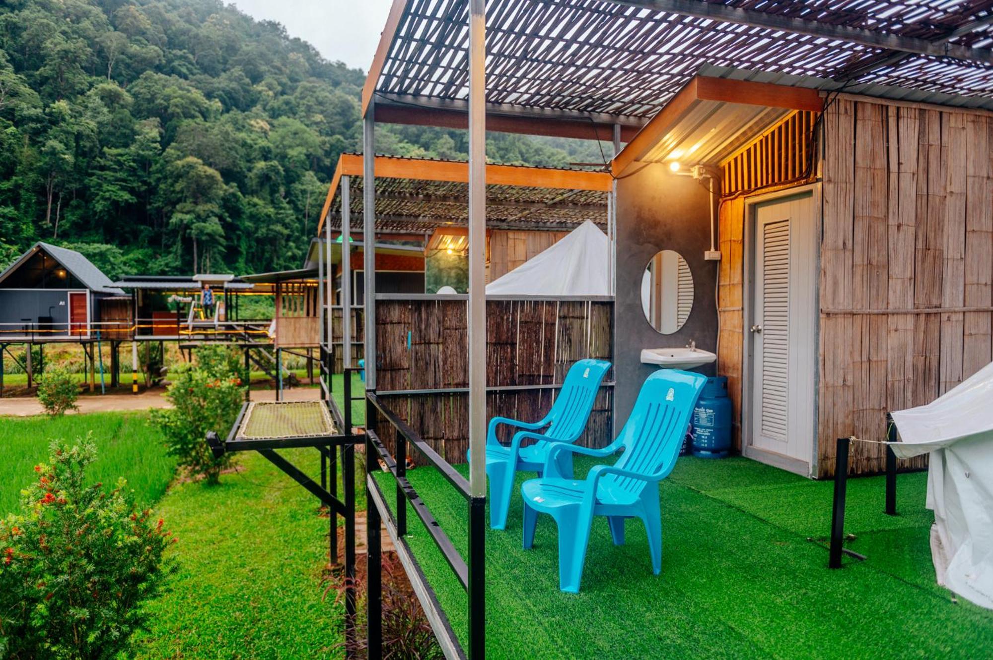 เนเจอร์วัลเล่ย์แคมป์ ปางมะผ้า Hotel Buitenkant foto