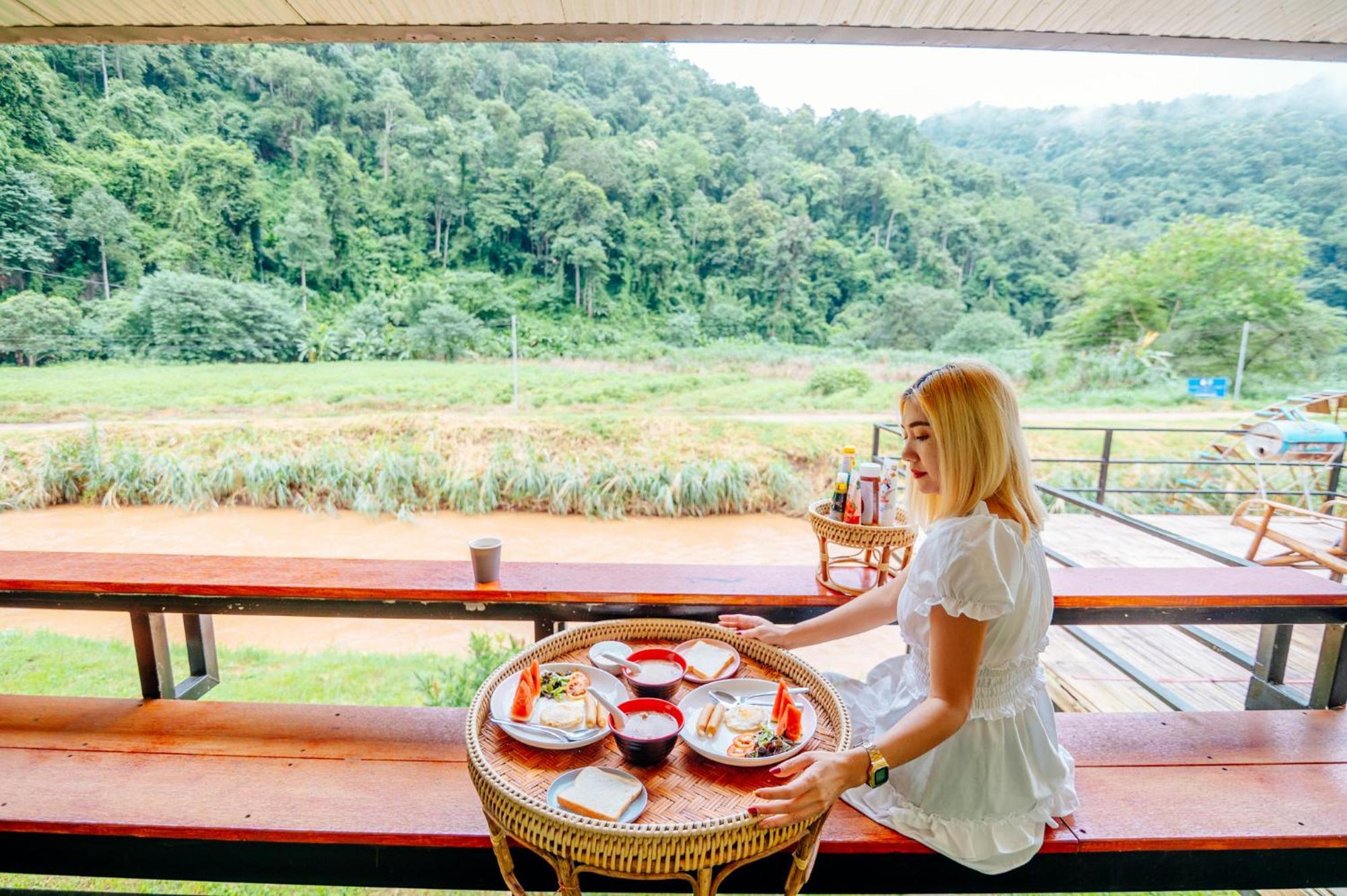 เนเจอร์วัลเล่ย์แคมป์ ปางมะผ้า Hotel Buitenkant foto