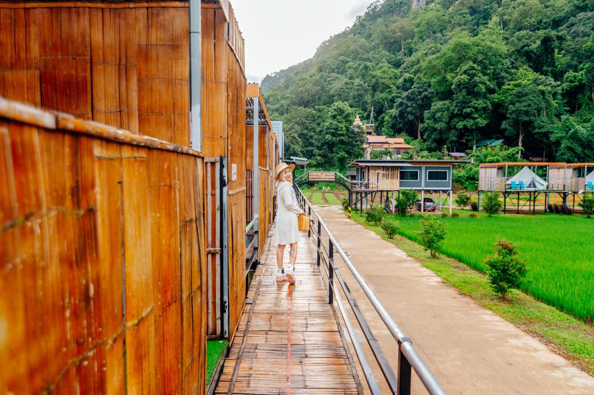 เนเจอร์วัลเล่ย์แคมป์ ปางมะผ้า Hotel Buitenkant foto