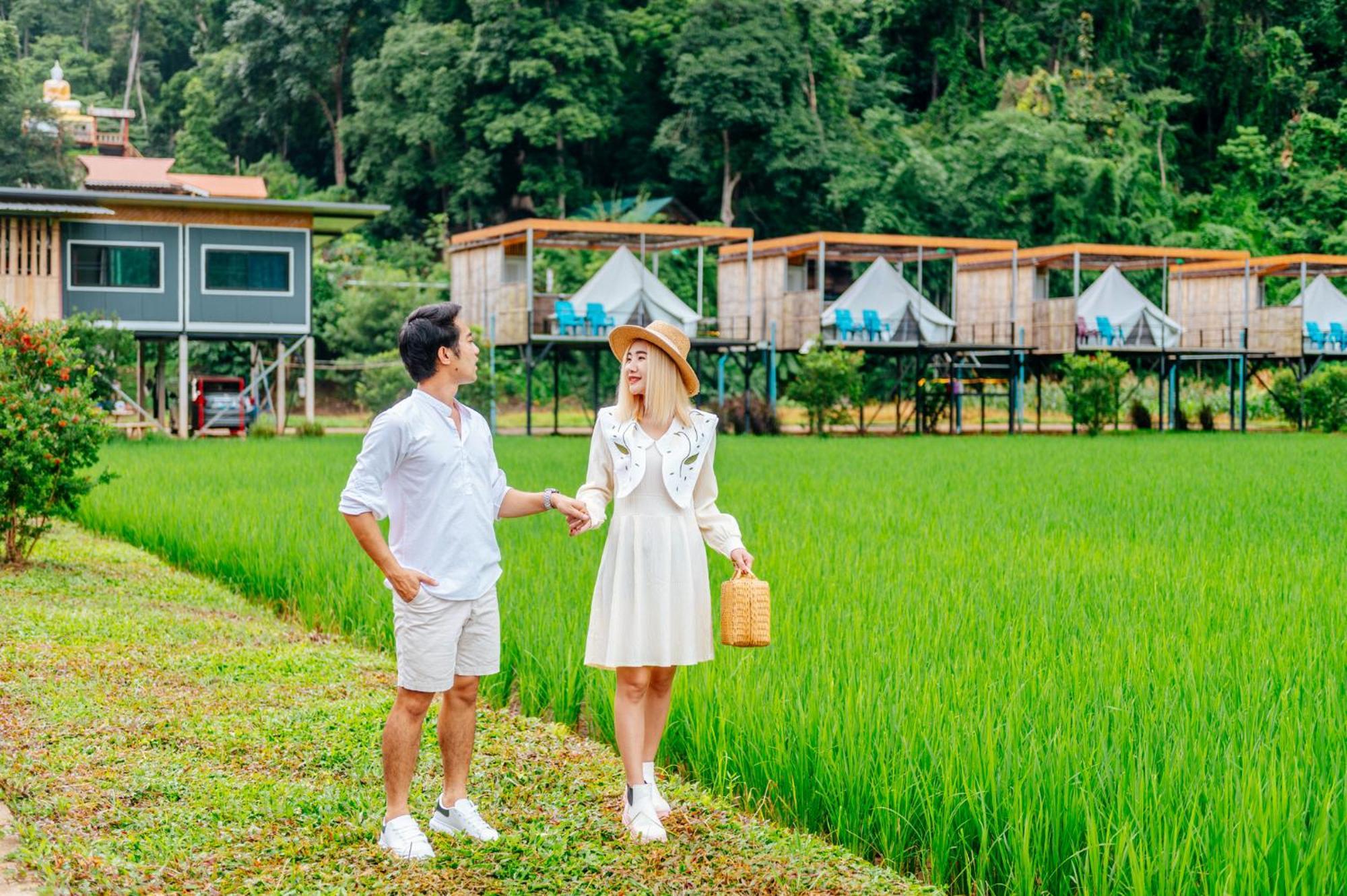 เนเจอร์วัลเล่ย์แคมป์ ปางมะผ้า Hotel Buitenkant foto