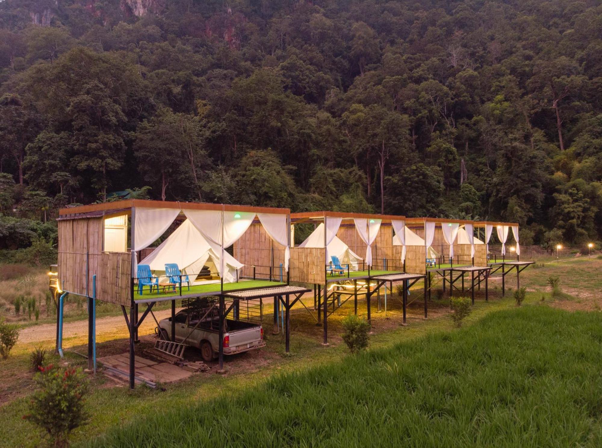 เนเจอร์วัลเล่ย์แคมป์ ปางมะผ้า Hotel Buitenkant foto